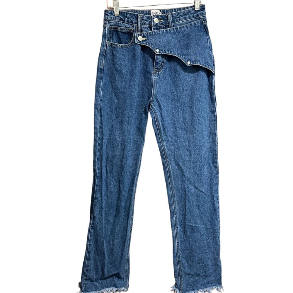 Princess Polly Western Inspired High Waist Jeans Size 4